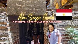 HOLYLAND VISIT:  ABU SERGA CHURCH/ A MEDIEVAL CAVERN CHURCH OF OLD CAIRO / DISABILITY TRAVEL VLOG