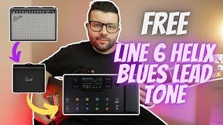 EPIC FREE LINE 6 HELIX BLUES LEAD TONE!