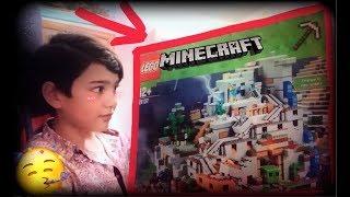 МНЕ ДЕД МОРОЗ ПОДАРИЛ LEGO Minecraft «ПЕЩЕРА В СНЕЖНОЙ ГОРЕ» |! ПОДАРОК ОТ ДЕДА МОРОЗА |АНТБОКСИНК!|