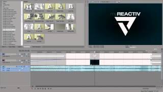 Sony Vegas - Creating a simple 2D Intro by limited