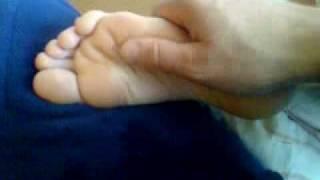 Soles of feet,toes,barefoot