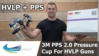 3M PPS Series 2.0 Pressure Cup System For HVLP Turbine Guns - How To Fit & Demo