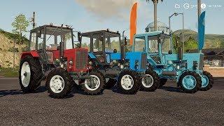 Варваровка,МТЗ-82 и ПТС-11 для Farming Simulator 2019