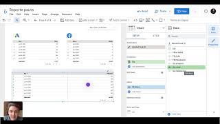 How to blend Google Ads and Facebook Ads on Looker Studio (2023)