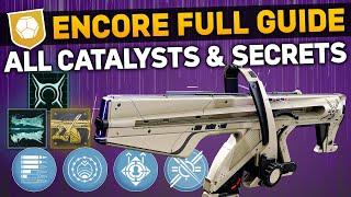 ALL ENCORE SECRETS GUIDE! Choir of One Catalysts, Collectibles & Hidden Rewards! - Destiny 2