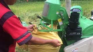 Shineray rice combine harvester