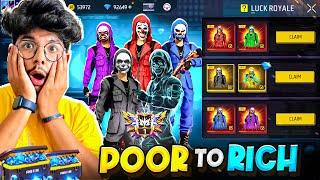 Free Fire He Challenged Me To Make His Poor Id Rich In 10Mins -Garena Free Fire