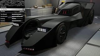 GTA 5 - Past DLC Vehicle Customization - Grotti Vigilante (Batmobile)