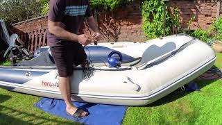 Sevylor Electric 12V Pump you can use lipo batteries for inflatable boats