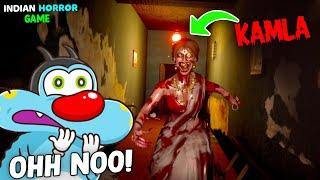 Ghost Hunting KAMLA - INDIAN HORROR GAME! | EXTREMELY SCARIEST GAME=ft.Oggy)