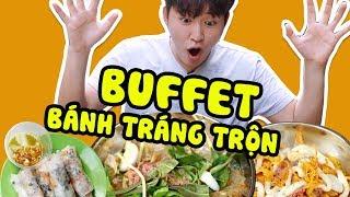 NO BANH XÁC VỚI BUFFET BÁNH TRÁNG TRỘN Ở QUẬN 4 | CHÁP CHÁP CÙNG WOOSSI