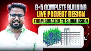 Complete G+5 Project Design in ETABS||Unlock the Secrets to ETABS Mastery Today||Starting from 10Jan