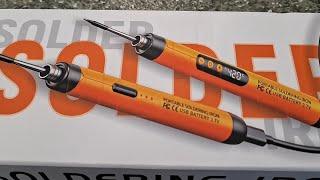 Portable Soldering Iron From Temu.Unboxing