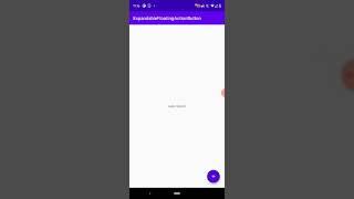 Expandable Floating Action Button