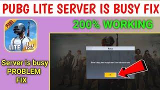 Fix Pubg Mobile Lite Server Is Busy Please Try Again Later Problem || pubg lite restrict area Fix