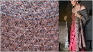 Easy, Step-by-Step Instructions: Knit the Beginner Friendly, Fun Frisson Shawl!