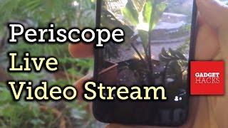 Periscope, Twitter's Brand New Live Streaming App for iOS [How-To]