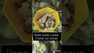 Cookie cream ice-cream #shortsviral #food #shorts