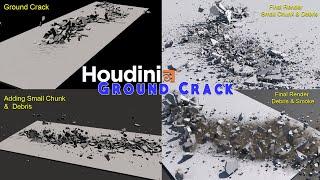 Ground Crack in Houdini