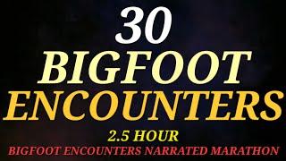 30 BIGFOOT ENCOUNTERS  - BIGFOOT ENCOUNTERS NARRATED 2.5 HOUR MARATHON