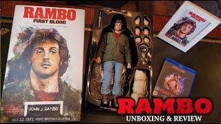 RAMBO FIGURE UNBOXING / REVIEW. SLY STALLONE SHOP