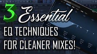 ️ 3 EQ Techniques/Tips To Get A Cleaner Mix! Logic Pro X Beginner Tutorial