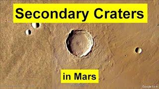 Secondary Craters in Mars