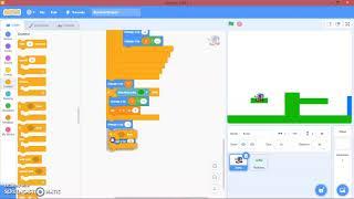 Create a SONIC platformer game for beginners using Scratch 3.0 under 14 minutes! - Abrams Project