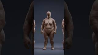 Full figure anatomy study. #zbrush #sculpture #sculpt #zbrush #anatomy #digitalsculpting #timelapse