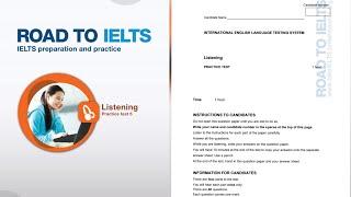 ROAD TO IELTS LISTENING TEST 5. MOCK TEST.