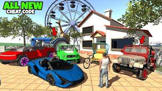 All New Cheat Code New update+ G wagon & Tractor।।Indian bike driving 3d।Indian Gta 5 new game।।