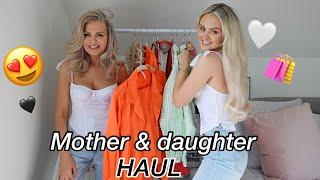 MUM VS. DAUGHTER TRY ON SUMMER CLOTHING HAUL