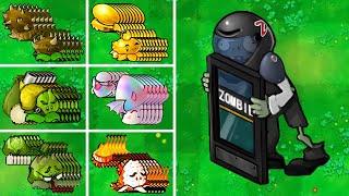 PVZ 1 Hybrid Challenge - 1 All Pult Hybrid Plants Vs 1 Blast Door Zombie + EXTRA - Who Will Win?