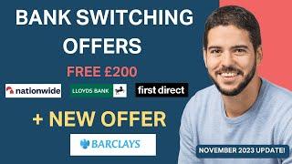 Best Bank Account Switching Offers - November 2023