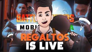 NEW UPDATE : BGMI RANK PUSH | REGALTOS IS LIVE