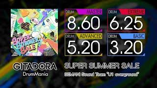 【GITADORA】 SUPER SUMMER SALE (MASTER ~ BASIC) Drum