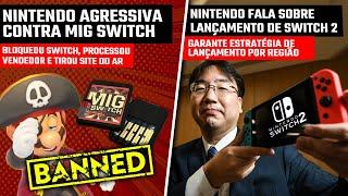 Nintendo DERRUBANDO OS PIRATEIROS | Furukawa fala sobre lançamento do Switch 2