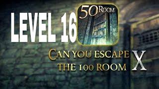 Can You Escape The 100 room X level 16 Walkthrough