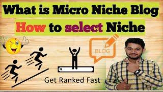 What is Micro Niche website and how to select any micro Niche for Blogging?