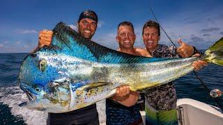 MONSTER MAHI MAHI on Ultra Light Rod!! {Catch Clean Cook} Buena Vista Sportfishing, Guatemala