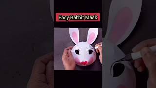 Rabbit Mask Making.Bunny Mask Craft. Animal Mask. Diy Craft. #paperCraftMask #animalMask #paperCraft