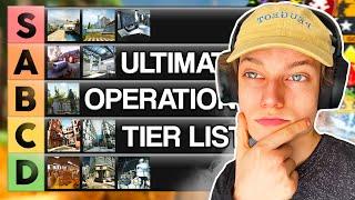 ULTIMATE CS:GO OPERATION MAP - TIER LIST!