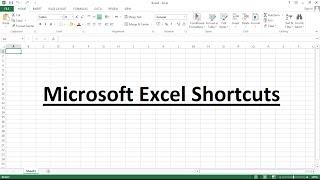 Microsoft Excel Shortcuts