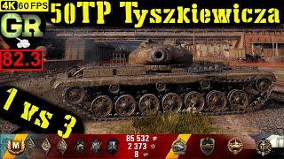 82_World of Tanks 50TP Tyszkiewicza WoT Replay - 8 Kills 6.6K DMG(Patch 1.4.1)