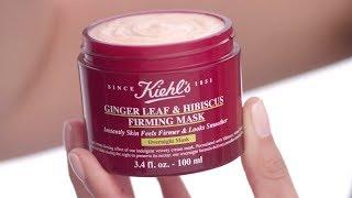 Introducing the NEW Kiehl's Ginger Leaf & Hibiscus Firming Face Mask