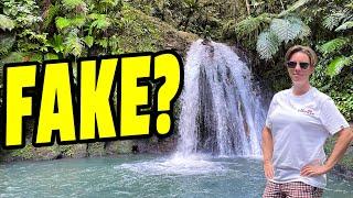 Spektakulärer Wasserfall auf Guadeloupe! AIDAperla Karibik Urlaub