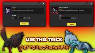 TRICK TO GET YOUR COMPANION | EASY TRICK FOR COMPANION | BEST TRICK FOR COMPANION | FREE COMPANION