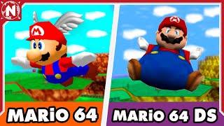 TODAS las DIFERENCIAS entre Mario 64 y Mario 64 DS