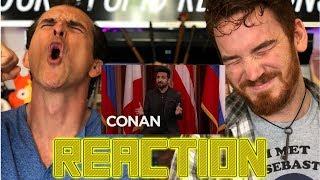 VIR DAS  NEWS STAND UP ON CONAN | REACTION!!