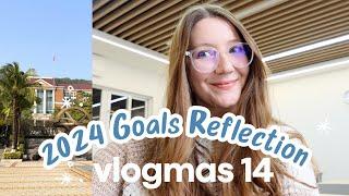 VLOGMAS DAY 14 in China! Busy day of classes, reflecting on last year's goals, feeling tired